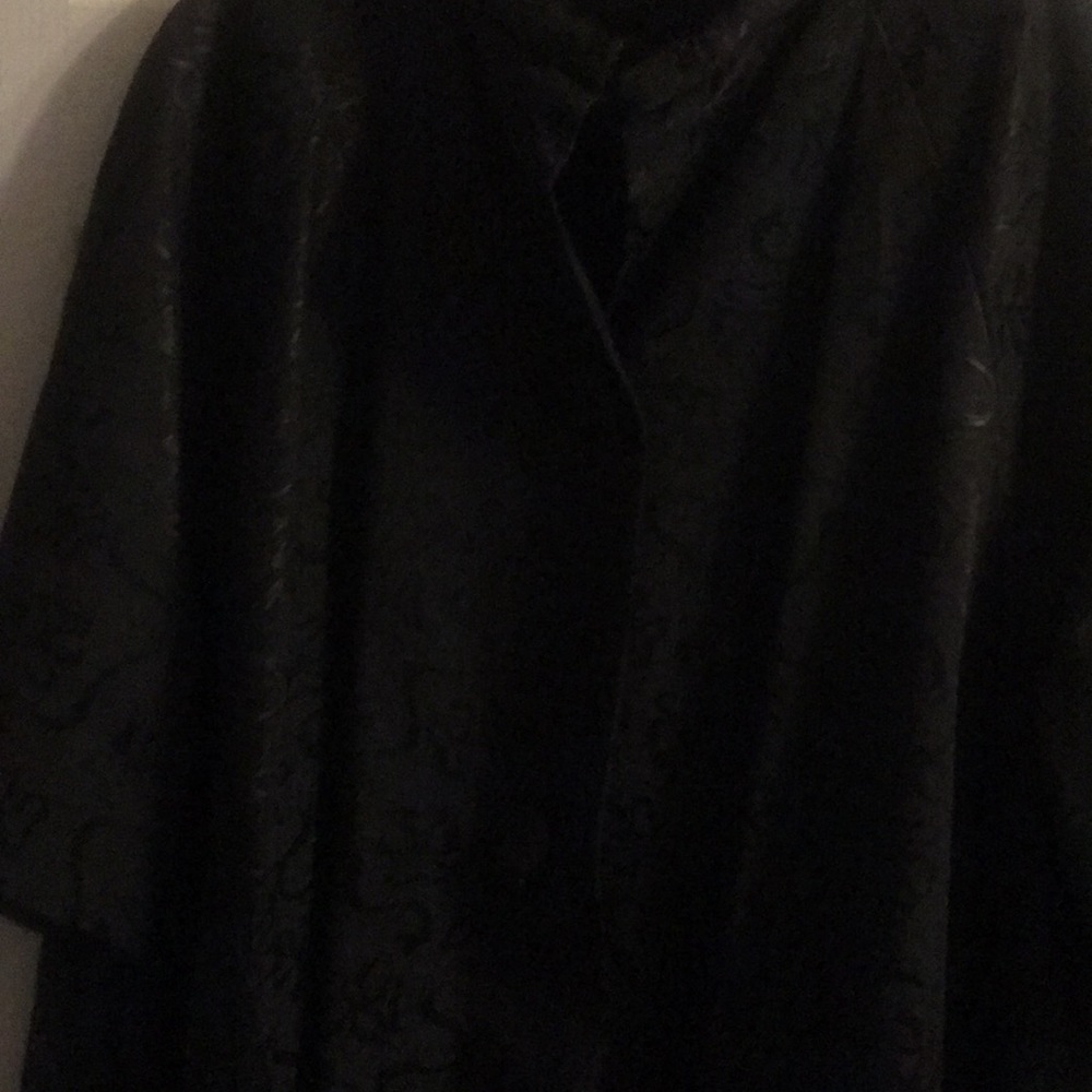 Vintage Silk evening coat - Picture 3 of 3